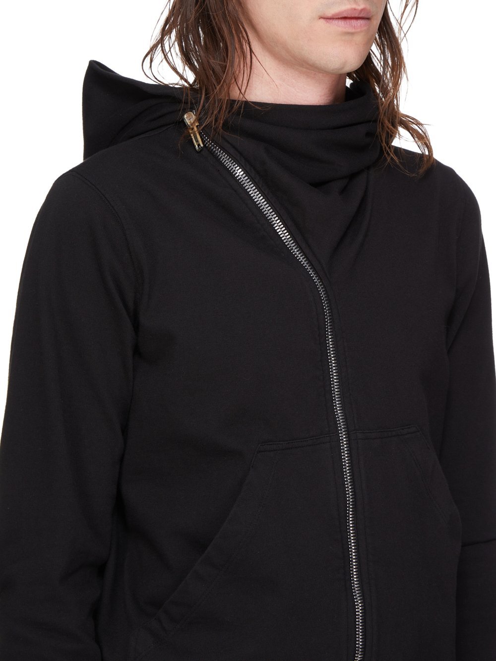 Shop Rick Owens Drkshdw Mountain Hoodie In Black