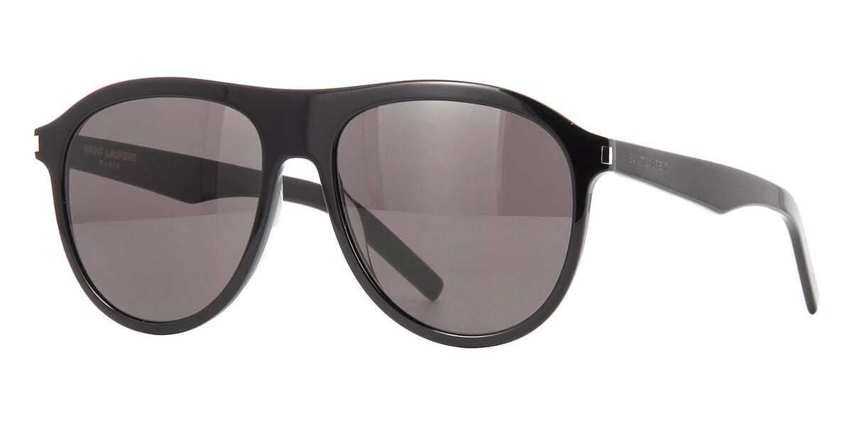 Saint Laurent Sl529 Square-frame Sunglasses In Gray
