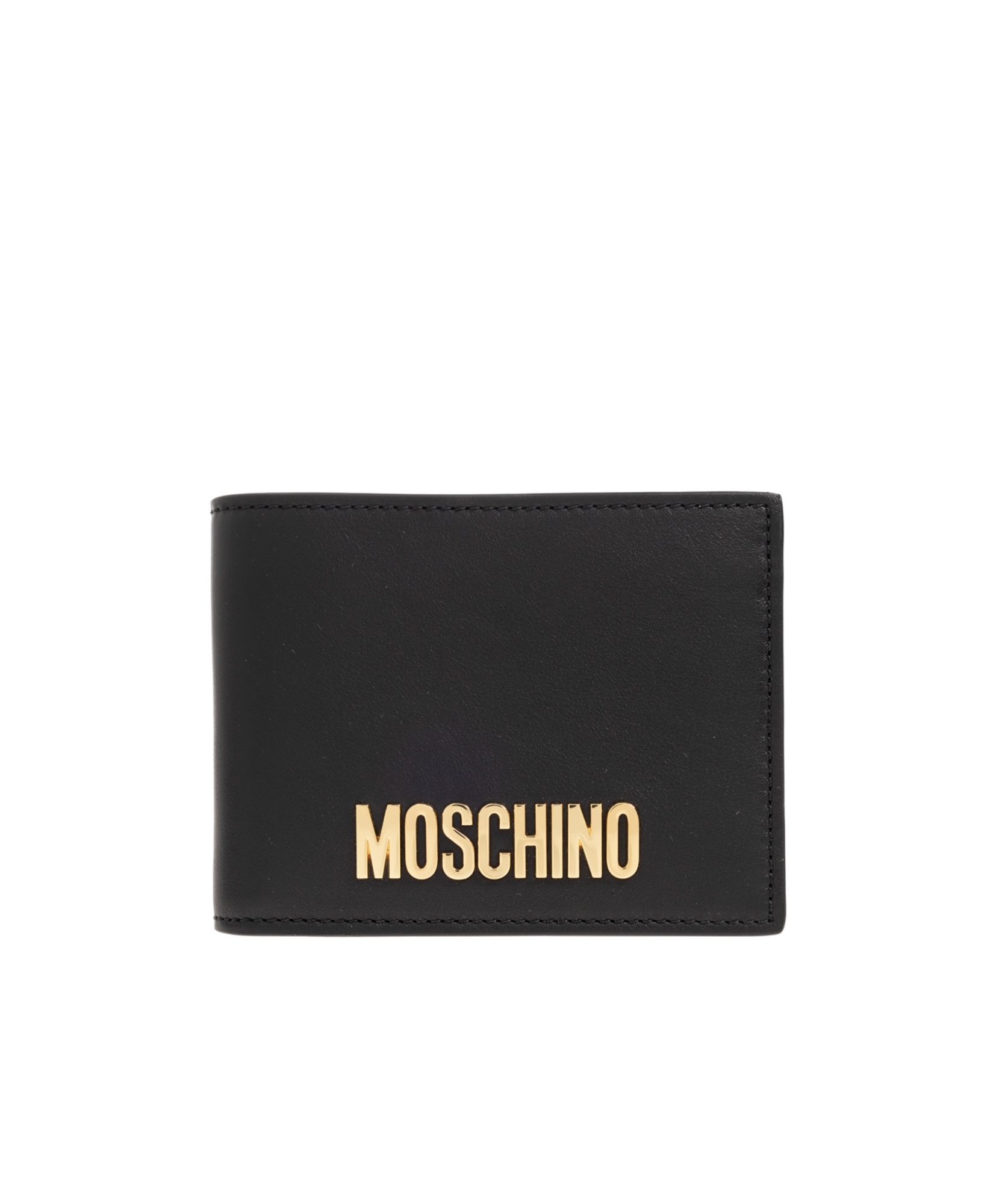 Moschino Bifold Wallet In Black