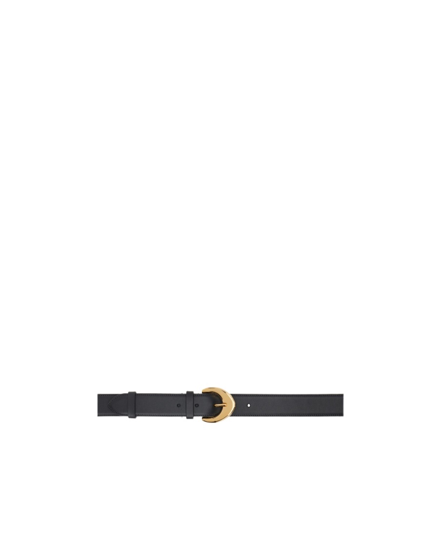 The Row Logo Marking Adjustable Belt In Black