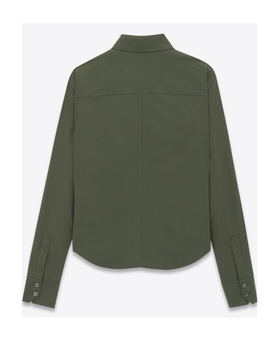 Saint Laurent Klassisches Hemd In Black