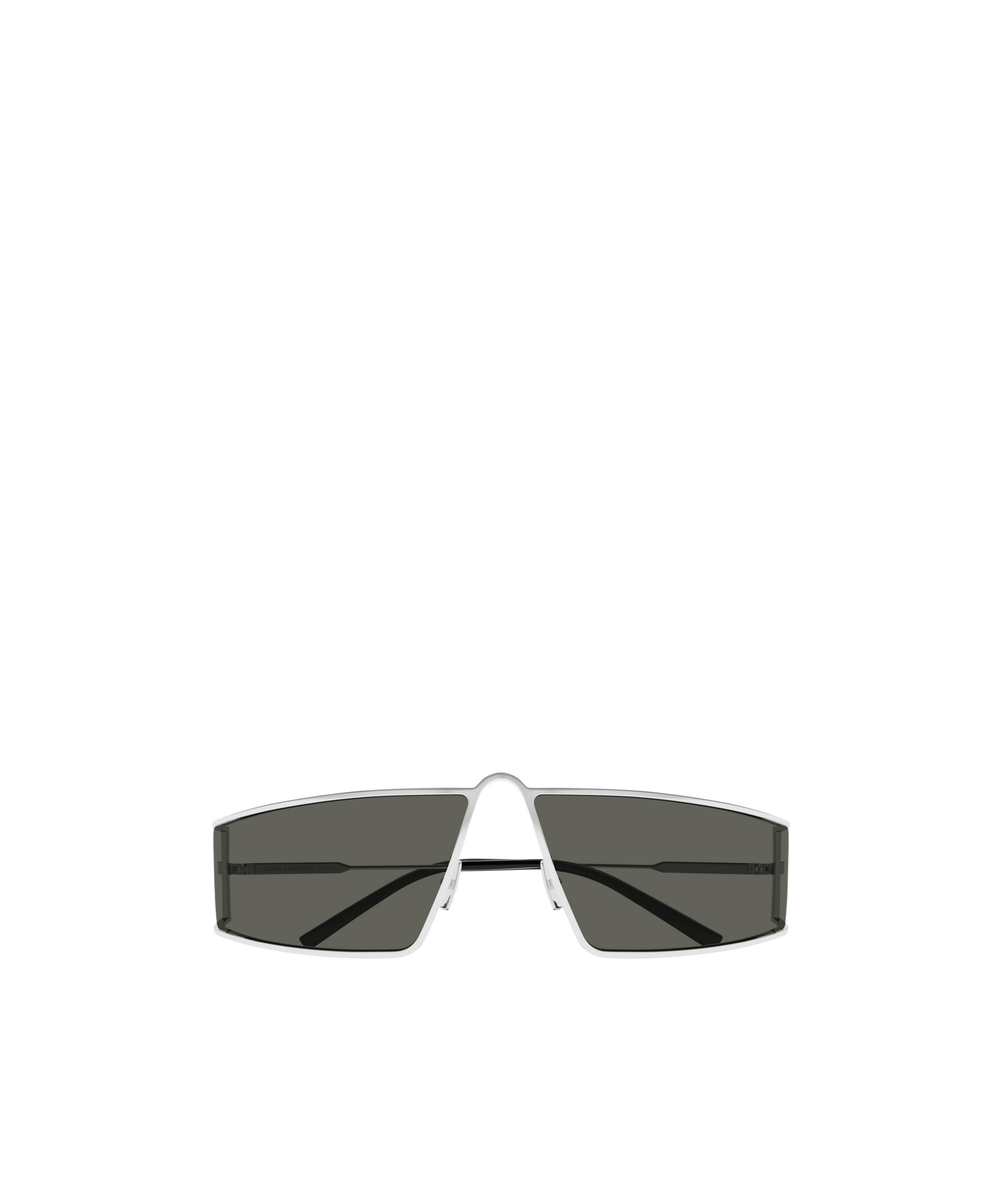 Saint Laurent Sl 606 Rectangle-frame Sunglasses In Black