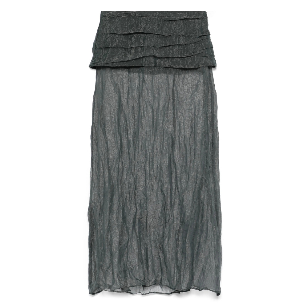 Paloma Wool Gray Mae Maxi Skirt In Gray