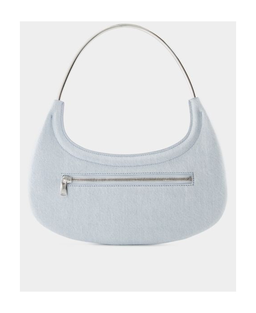 Coperni Ring Swipe Tote Bag In White