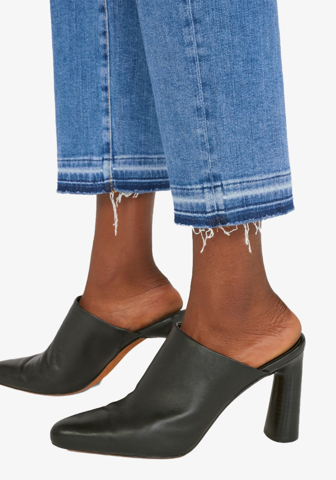 Frame Denim Cotton Trousers In Blue