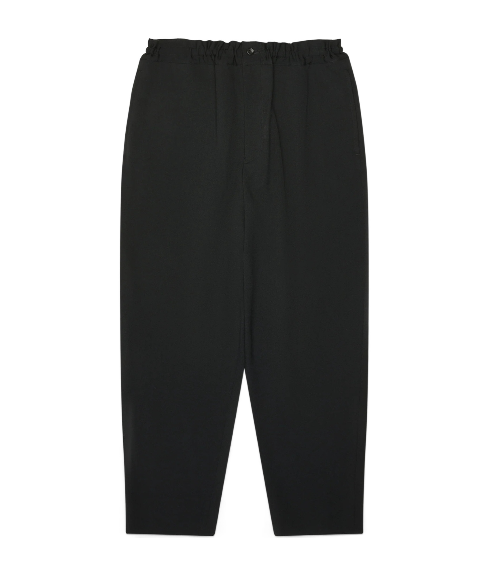 Comme Des Garçons Elastic Waist Casual Pants In Black
