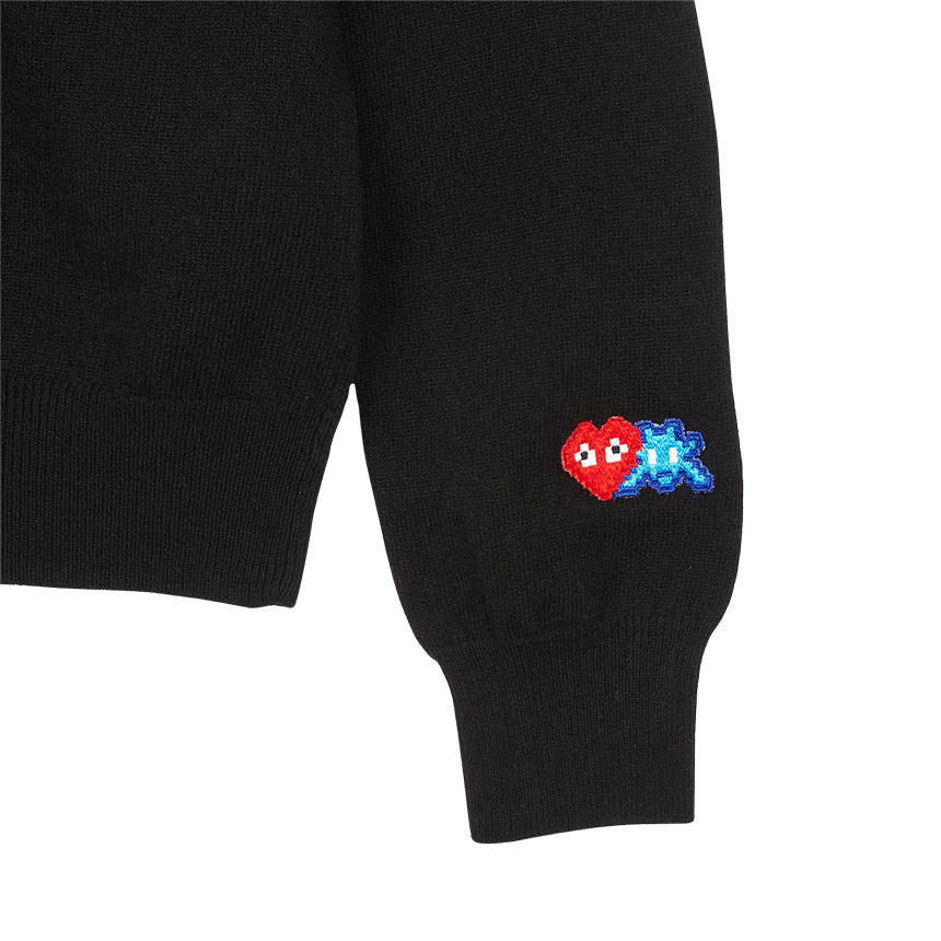 Comme Des Garçons Comme Des Garcons X Invader Long-sleeved Sweater