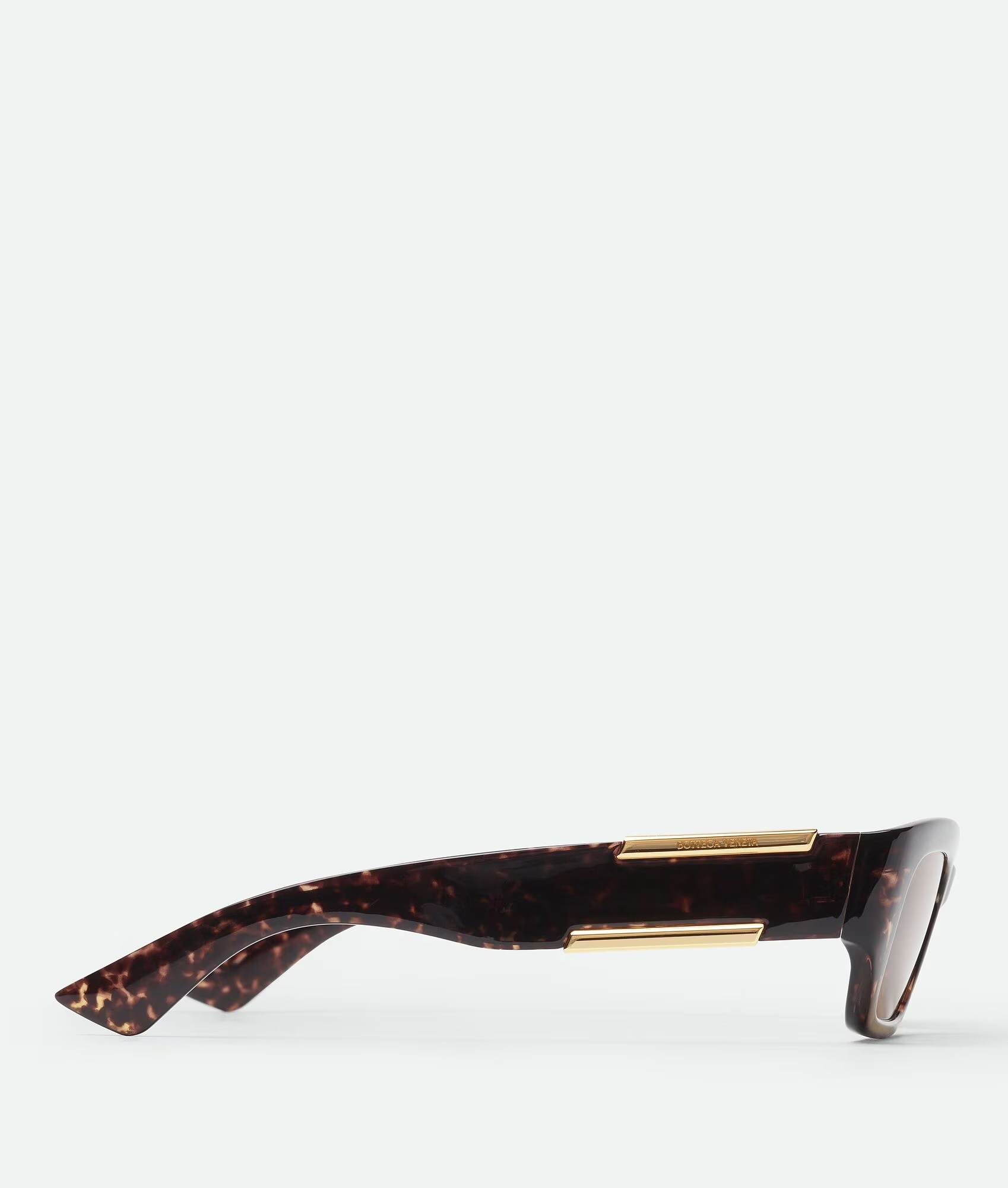 Bottega Veneta Eyewear Dash Rectangular Sunglasses In Brown