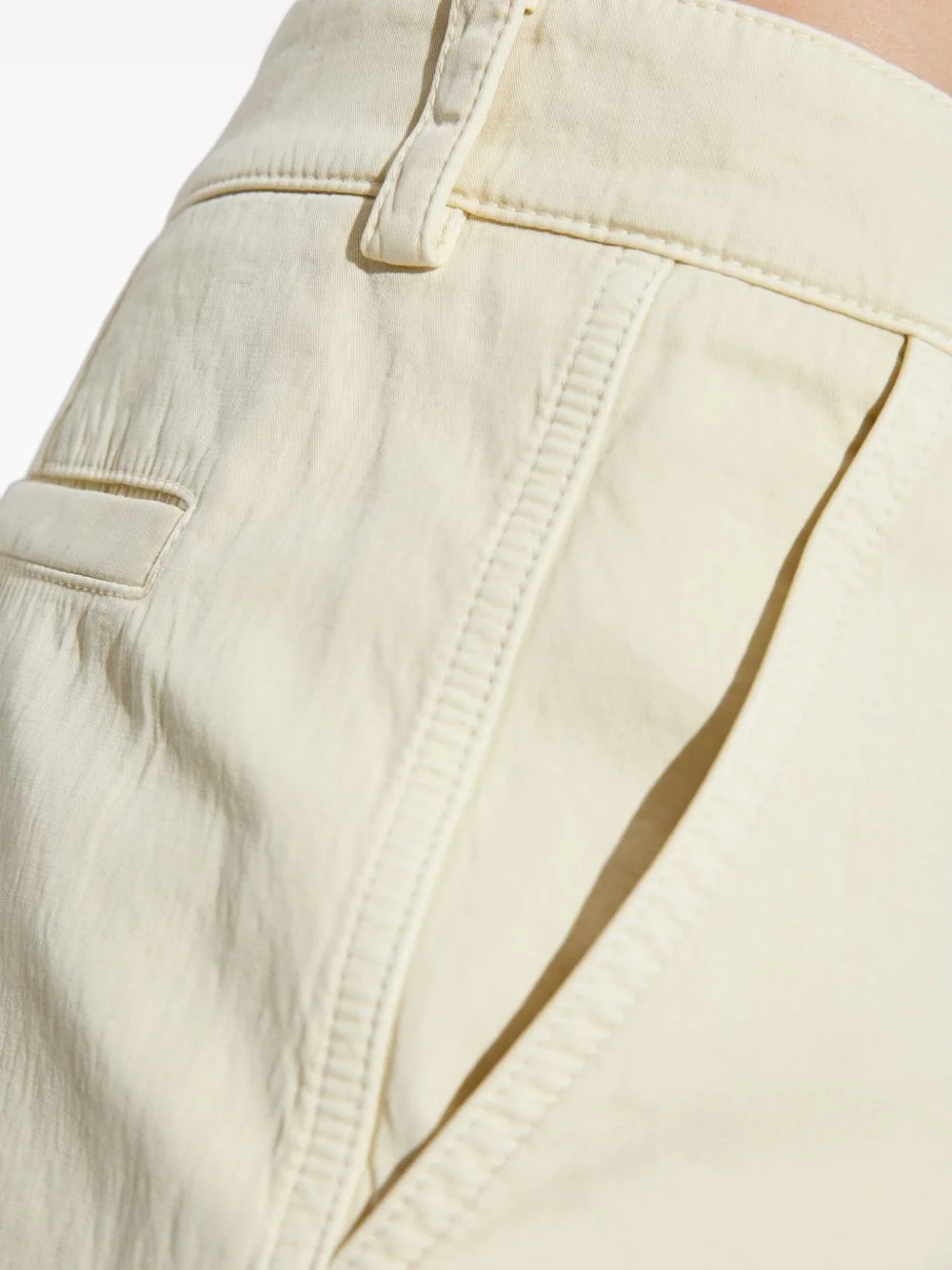 Off-white Cargo Pocket Trousers In White