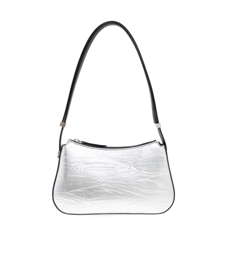 Lanvin Concerto Mettalic-effect Shoulder Bag In White