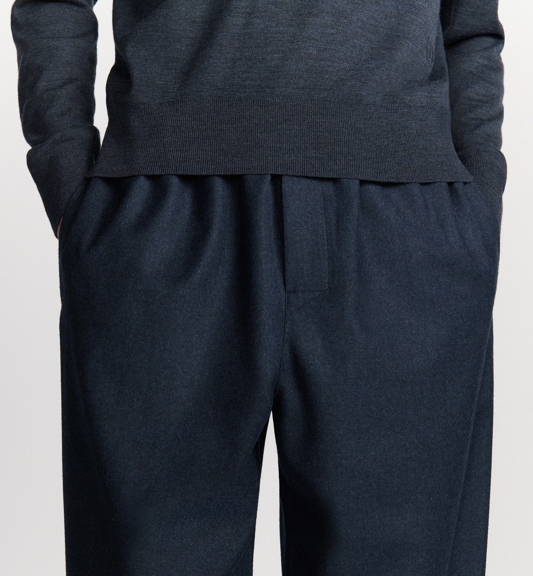Dior Pocket Casual Pants In Blue