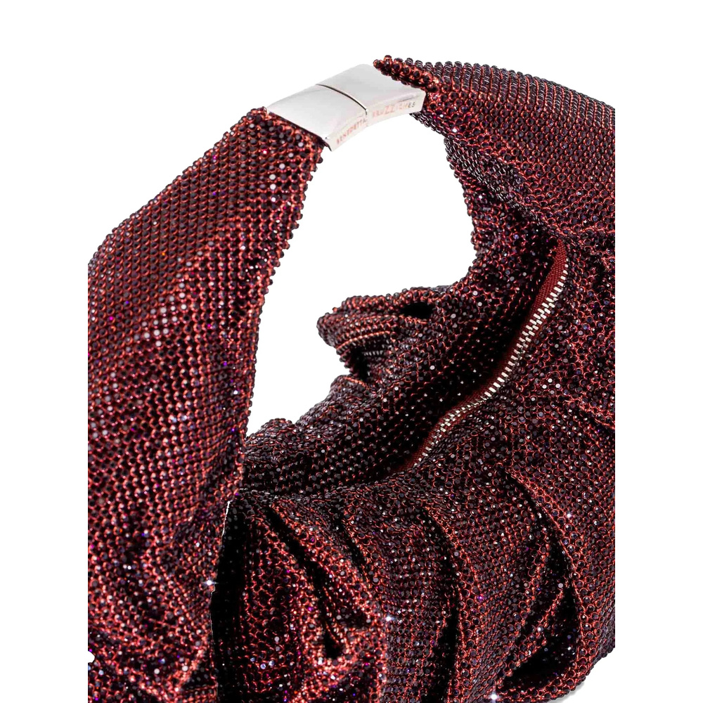 Benedetta Bruzziches Yennefer Shoulder Bag In Red