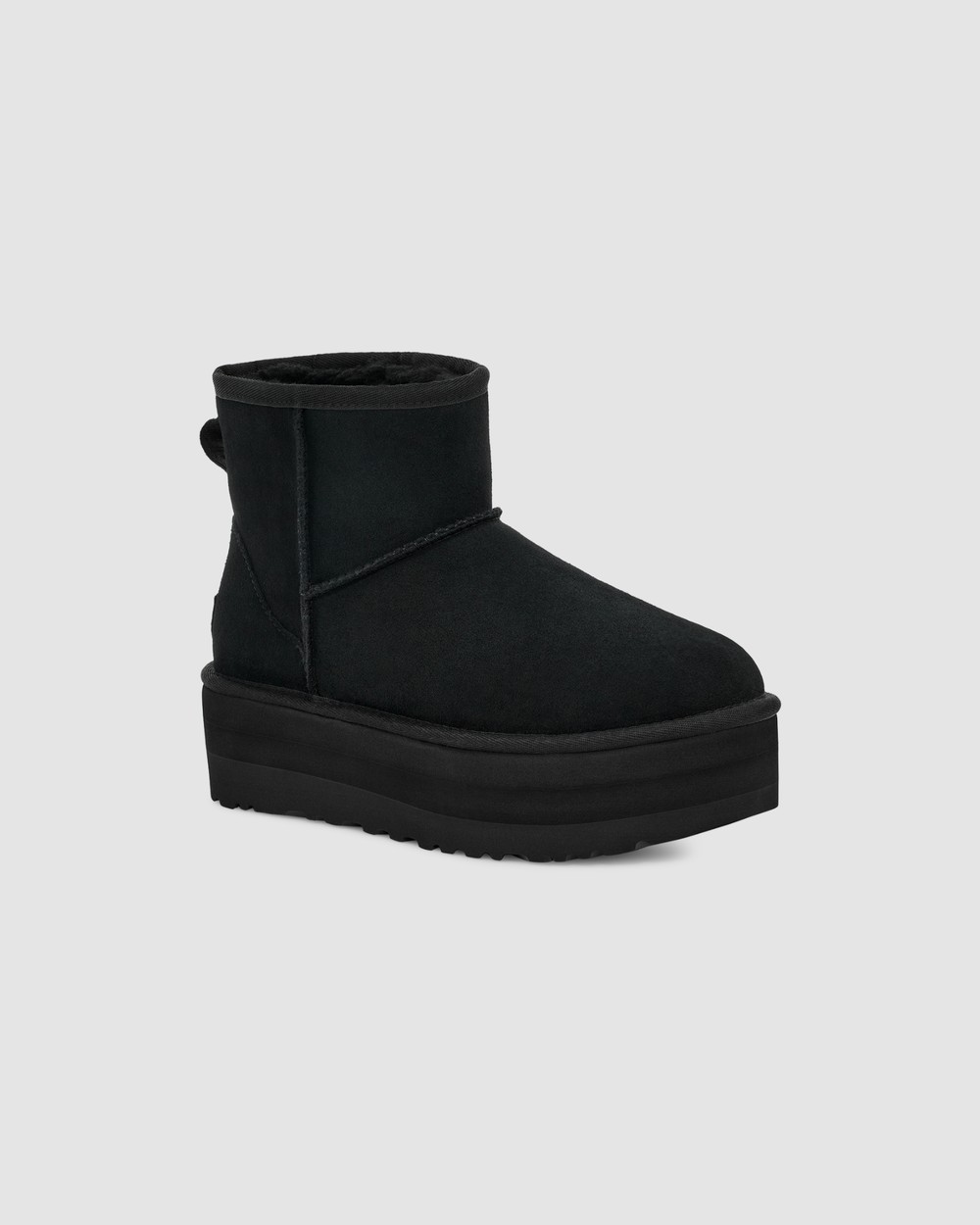 UGG THICK-SOLED SHORT BOOTS 