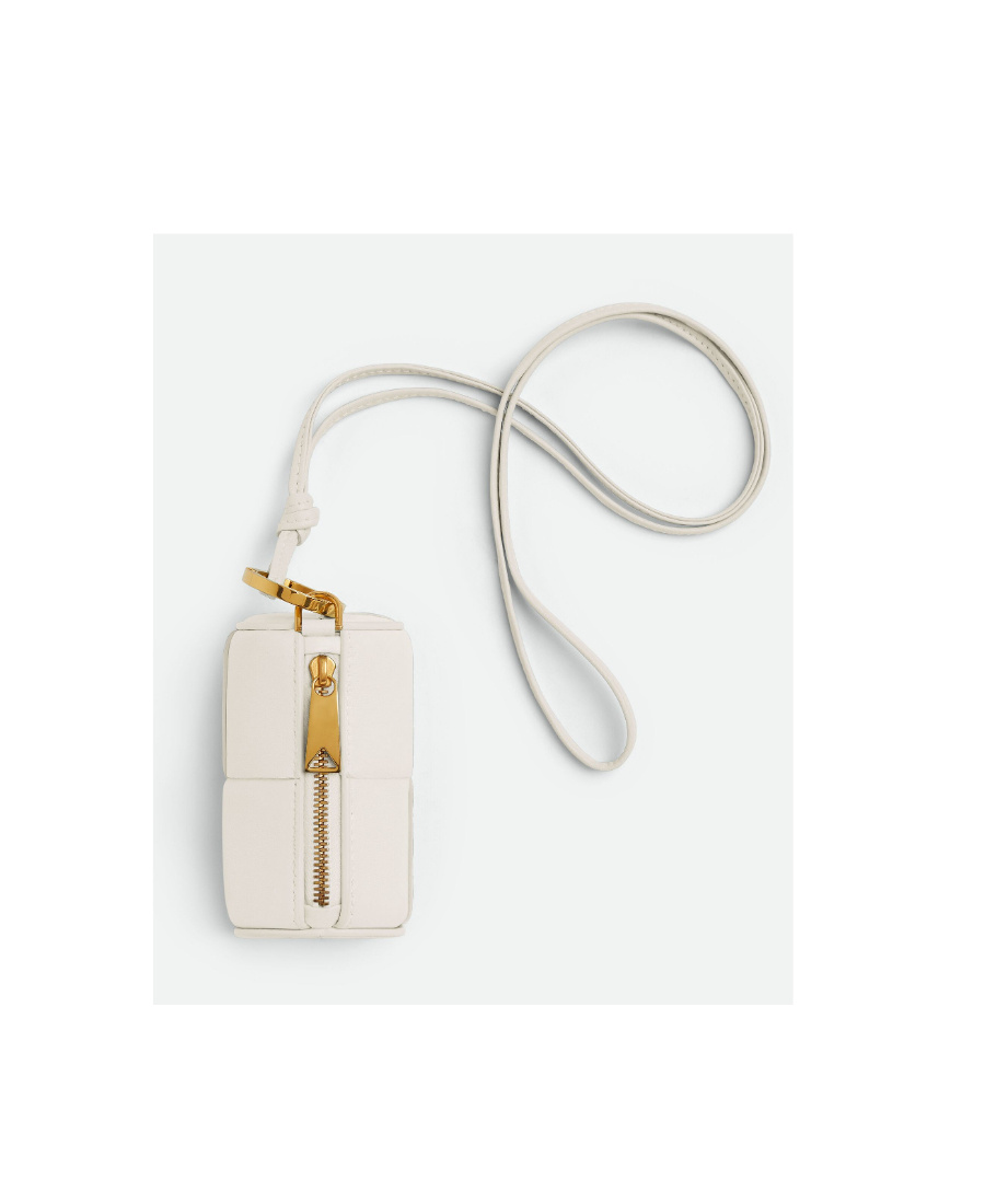 Bottega Veneta Zipper Wallet In White