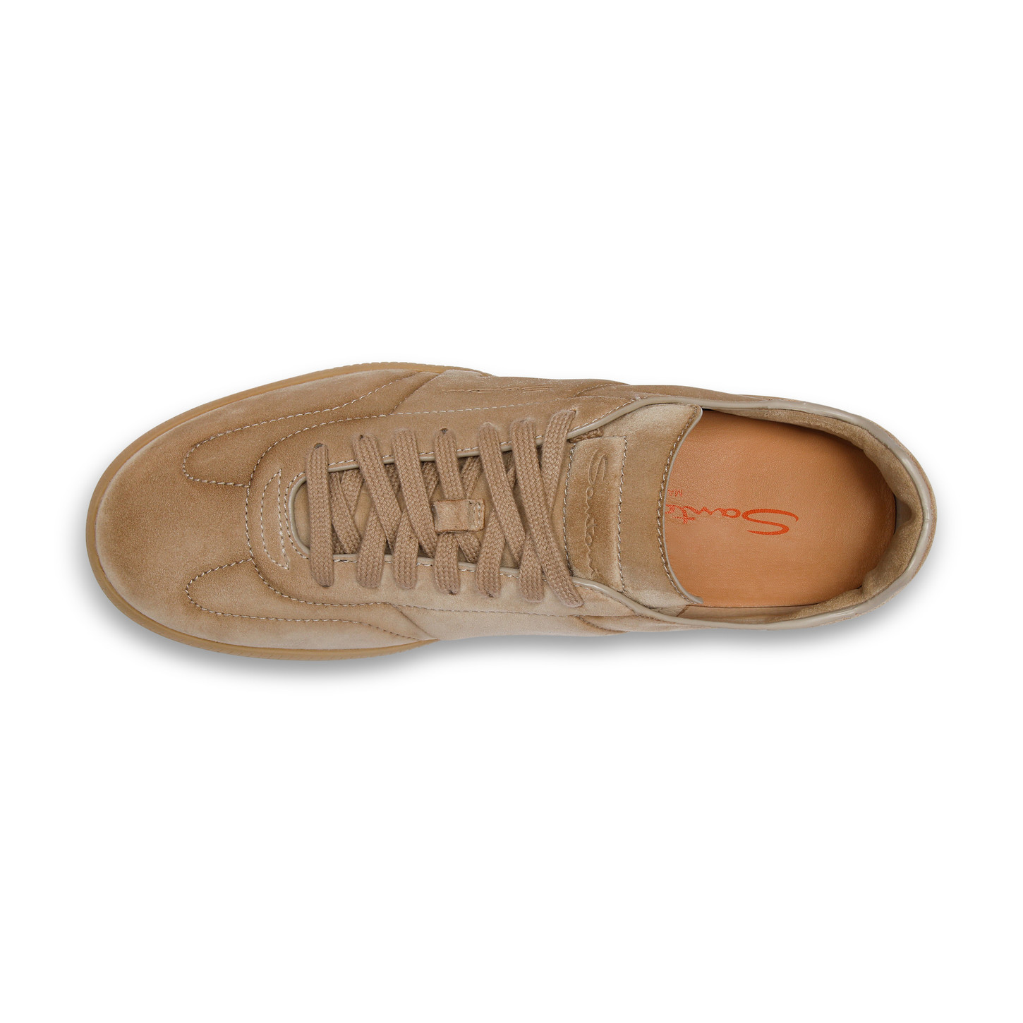 Santoni Soft Leather Sneakers For Casual Style
