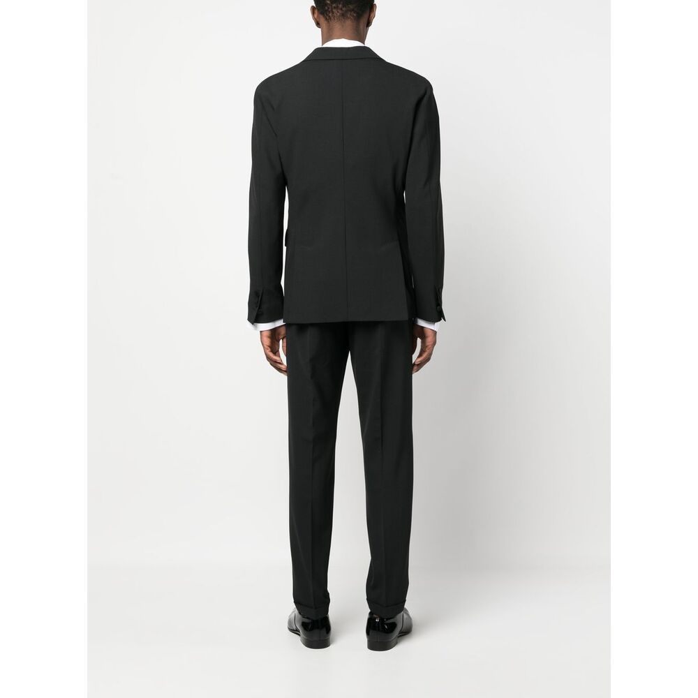 Dsquared2 Dsquared Black Stretch Viscose Suit In Black