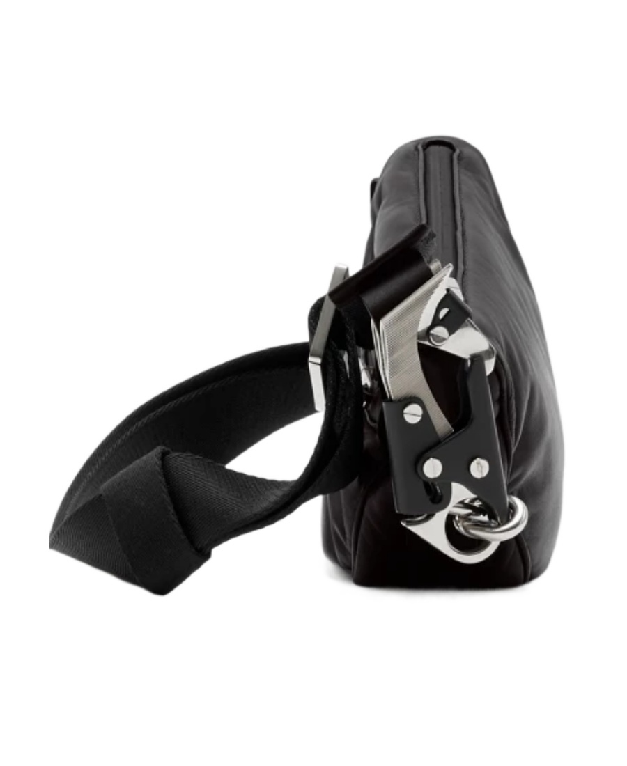 Burberry Shield Zipped Crossbody Bag In Black