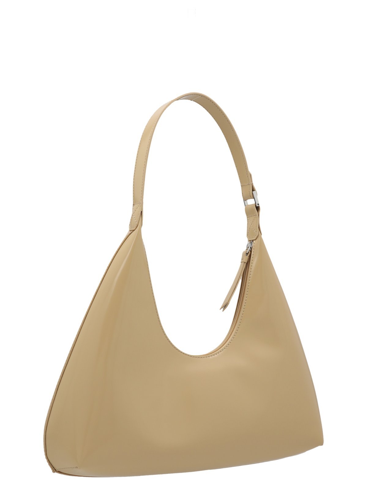 By Far Amber Shoulder Bag In Nude