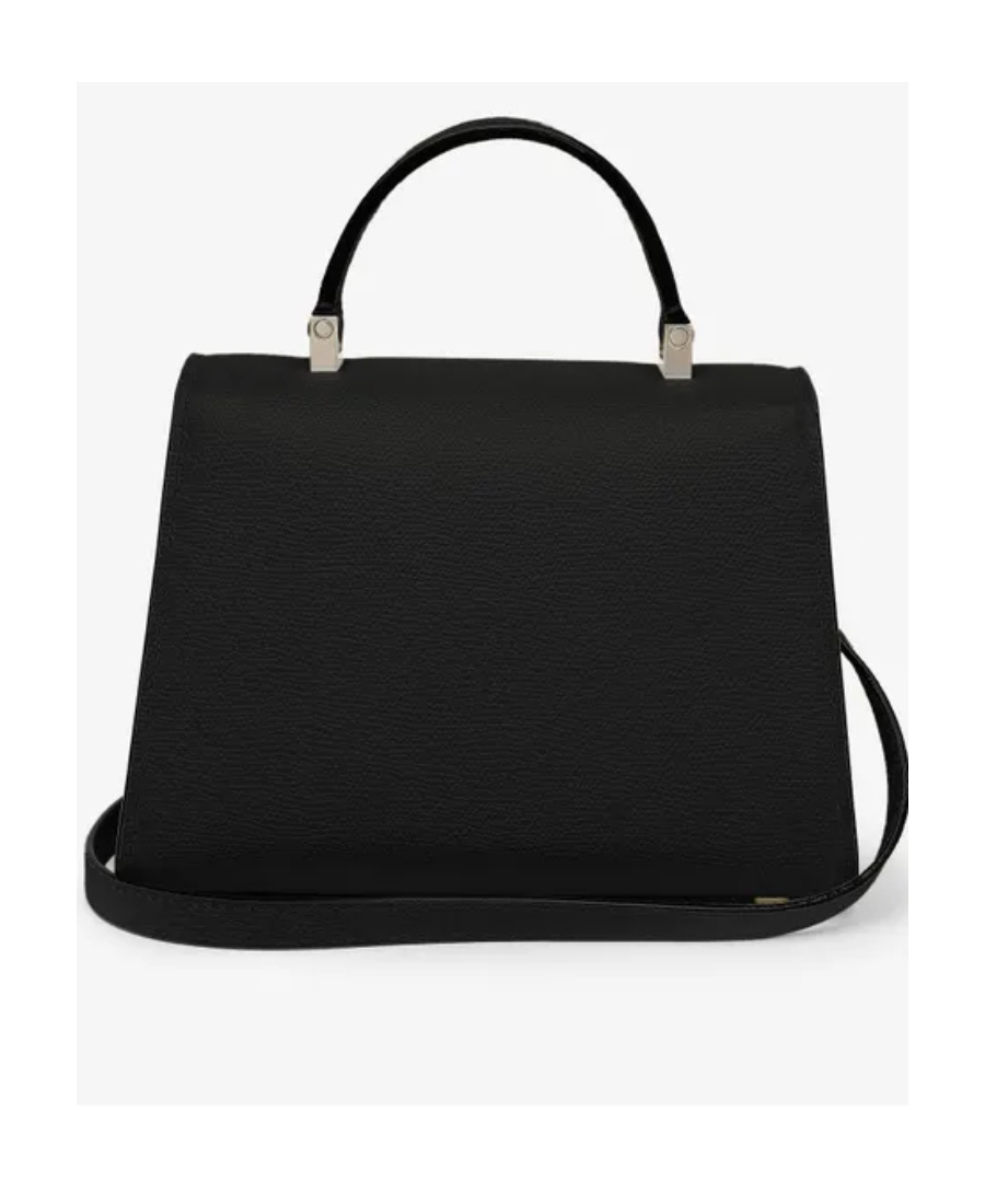Valextra Mini Iside Tote Bag In Black