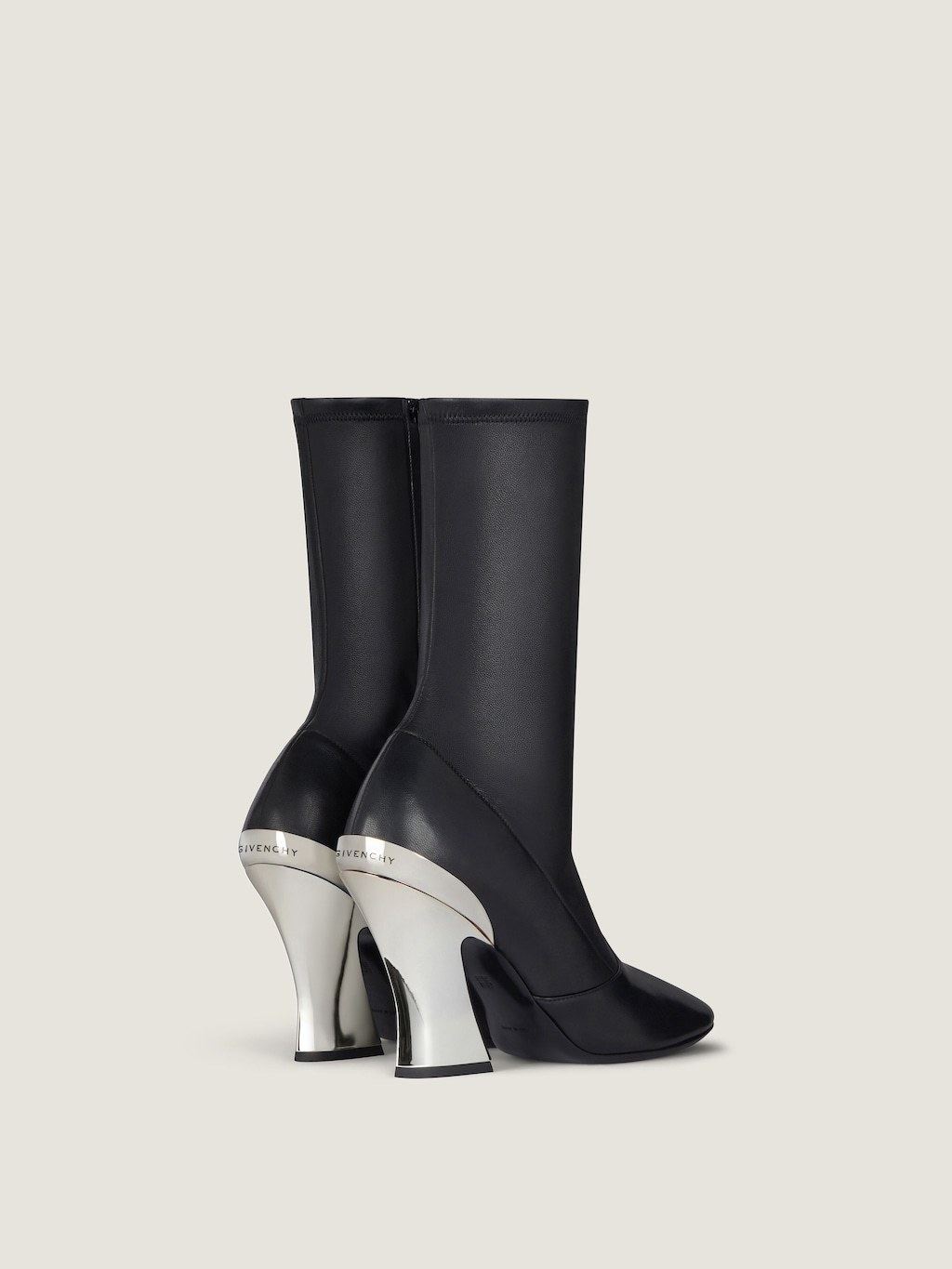 Givenchy Sculpted Ankle Boots In Nappa Leather In Multi