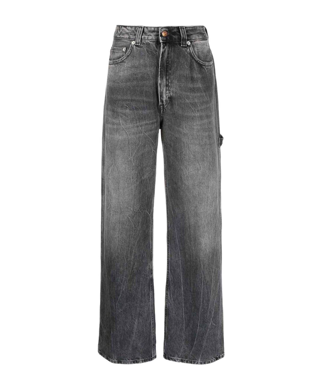 Haikure Wide-leg Jeans In Black