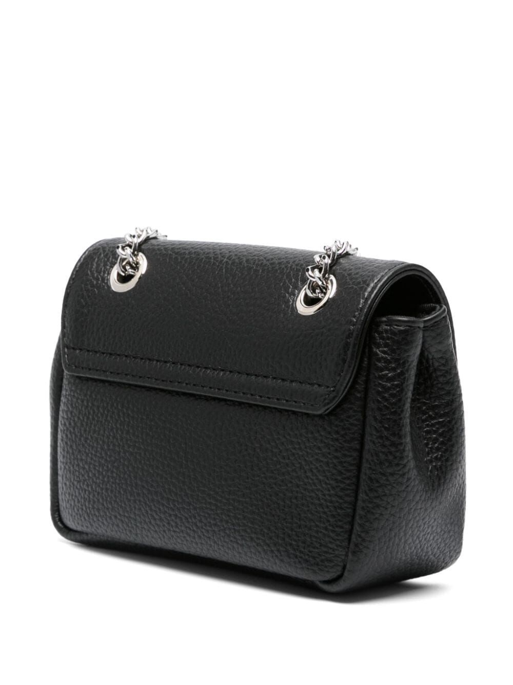 Vivienne Westwood Logo Cross-body Bag In Black