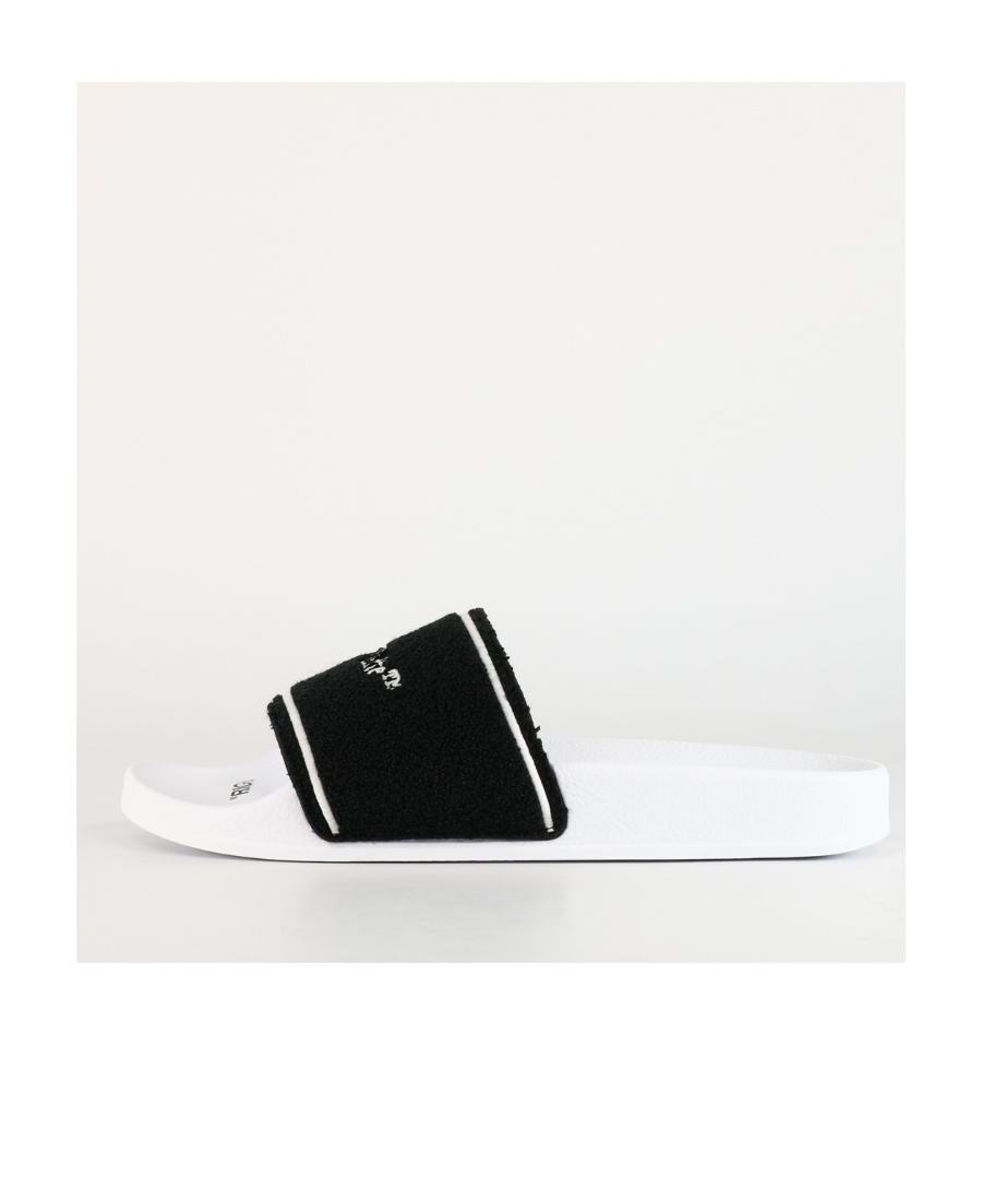 Off-white Textured Arrows Slides In White