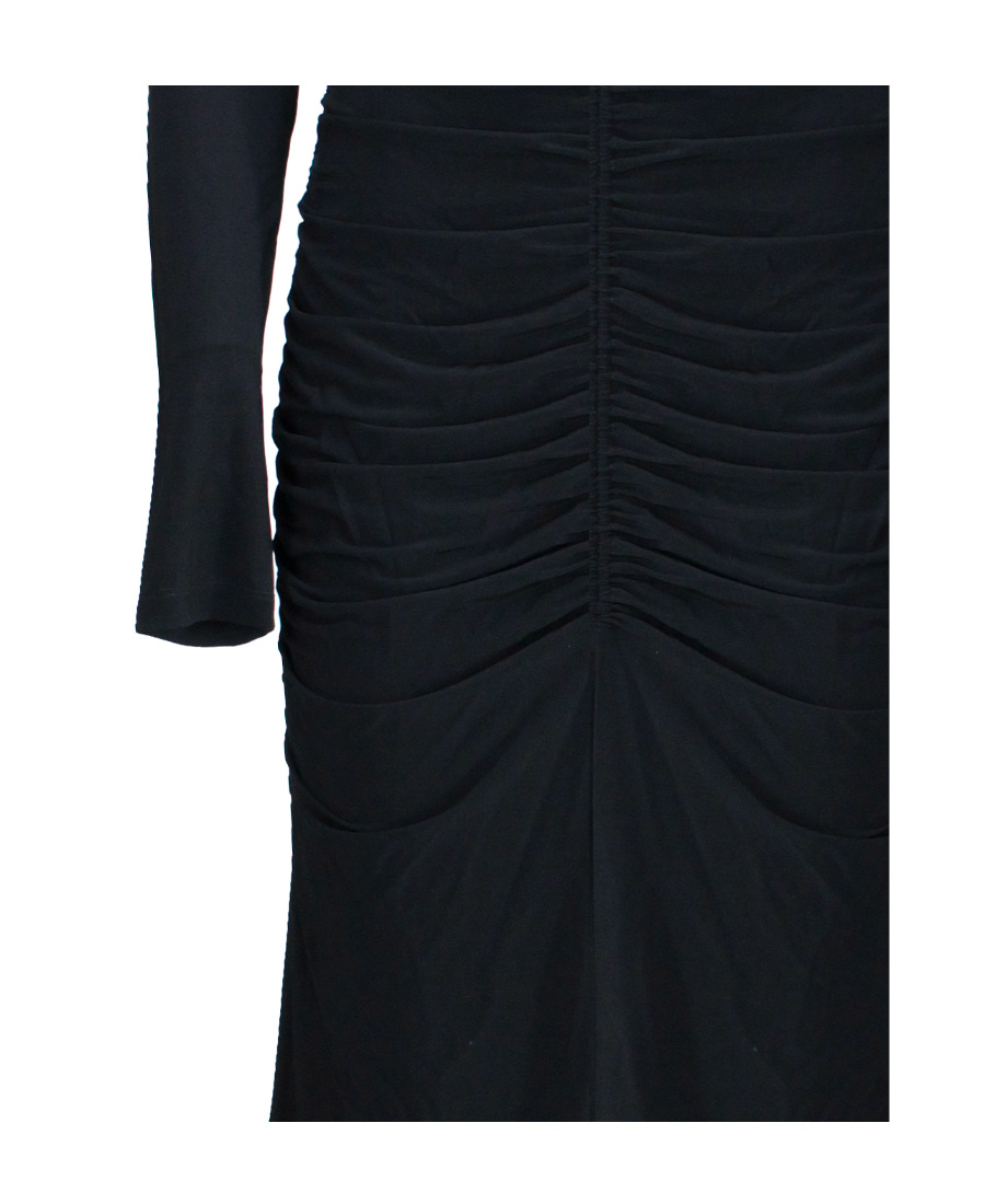 Isabel Marant Long Sleeved Dress In Black