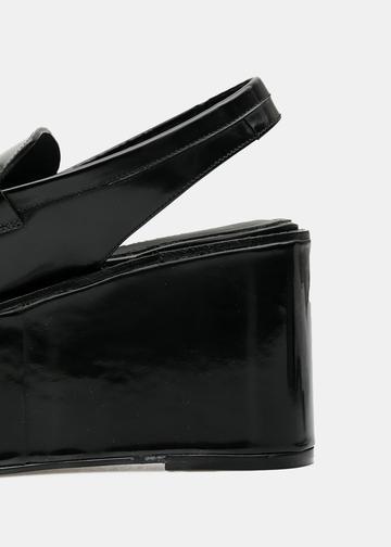 We11 Done Slingback Heels In Black