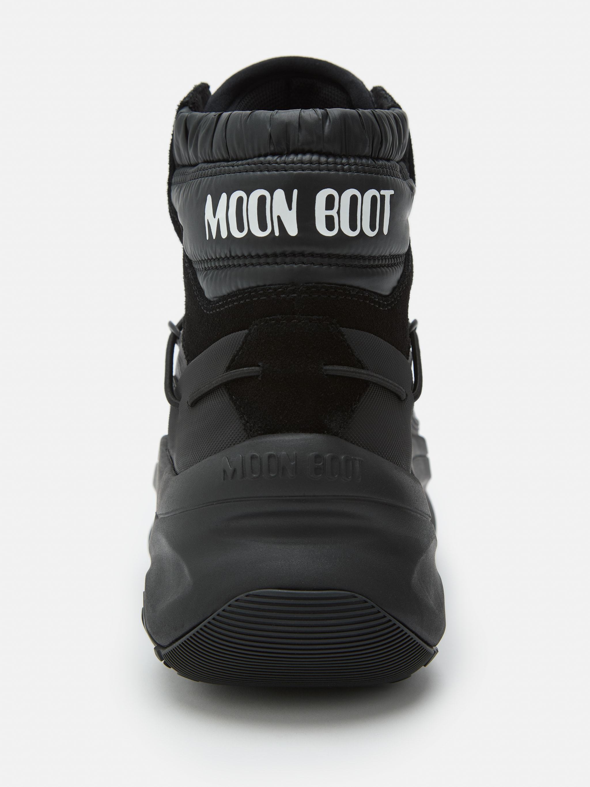 Moon Boot Xlace Boots In Black