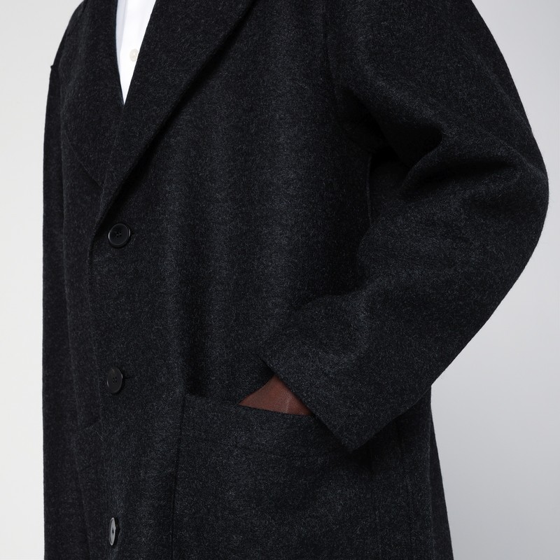 Harris Wharf London Single Breasted Wool Coat