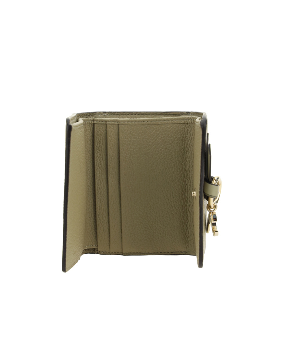 Chloé Alphabet Wallet In Green