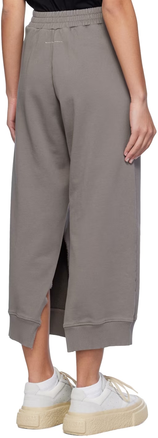 MM6 MAISON MARGIELA STRAIGHT-LEG COTTON TRACK PANTS