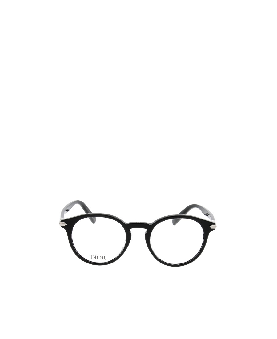 Dior Eyewear Round Frame Glasses In Blue