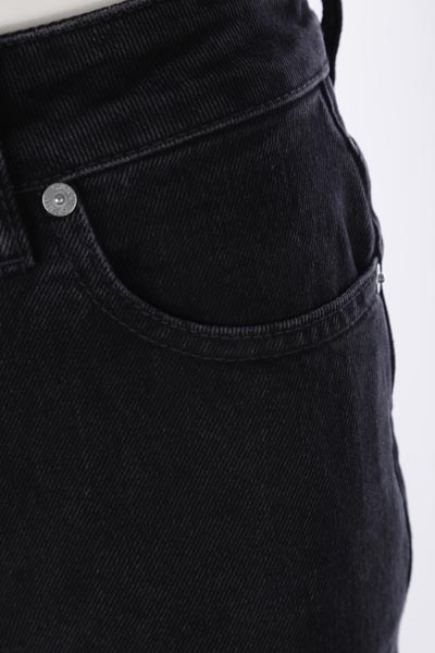 Ganni Logo-patch Flared Jeans In Black