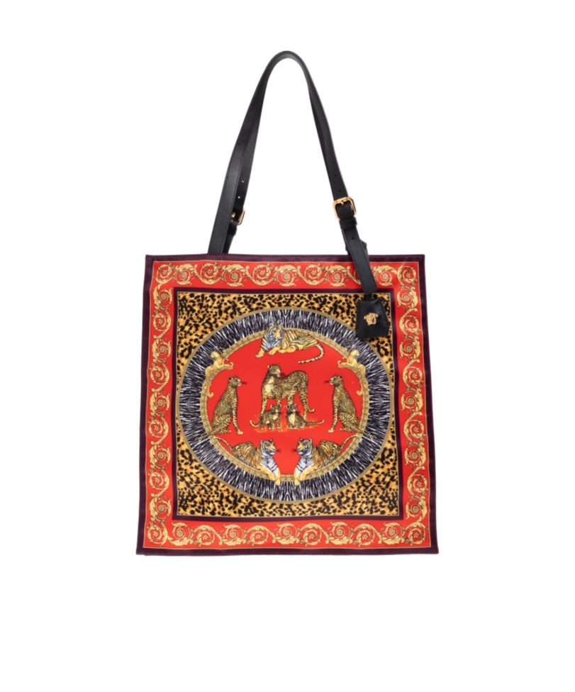 Versace Pattern Handbag In Multi