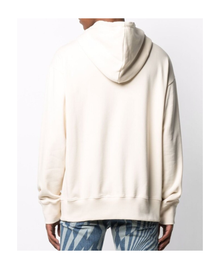 Stella Mccartney Logo Print Hoodie In White