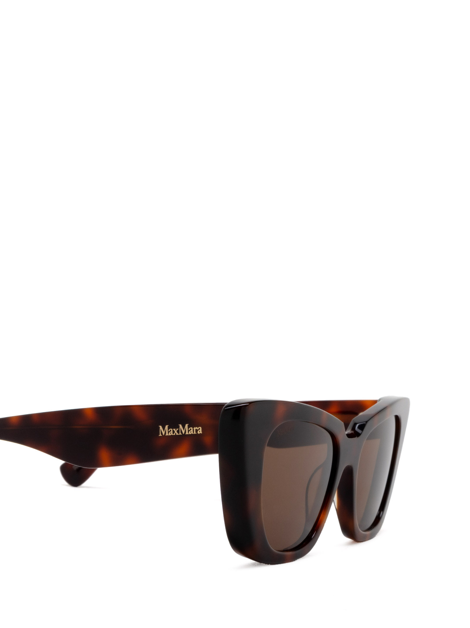 Max Mara Cat-eye Sunglasses In Brown