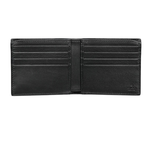 Gucci Bi-fold Wallet Gg Marmont Black Men In Black