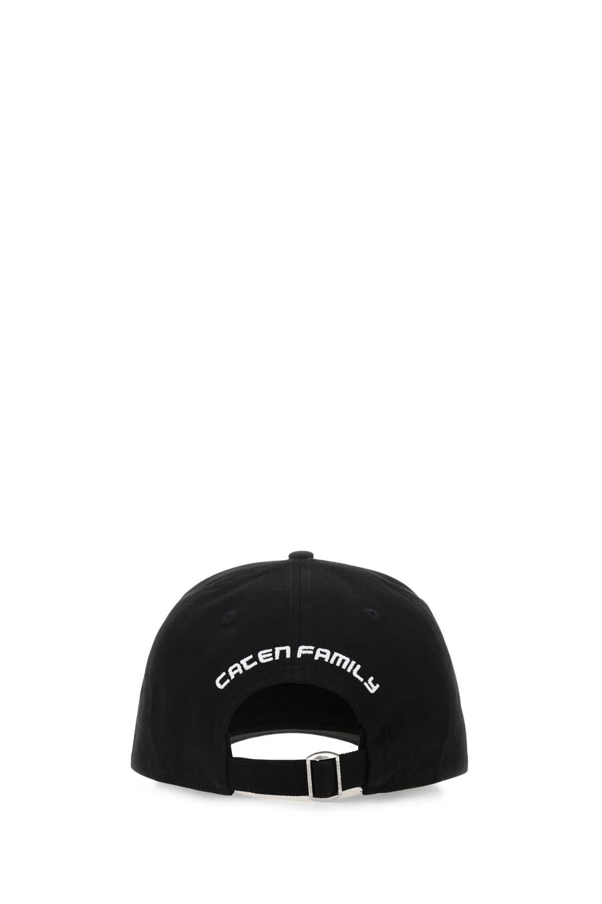 Dsquared2 Logo-printed Baseball Cap In Black