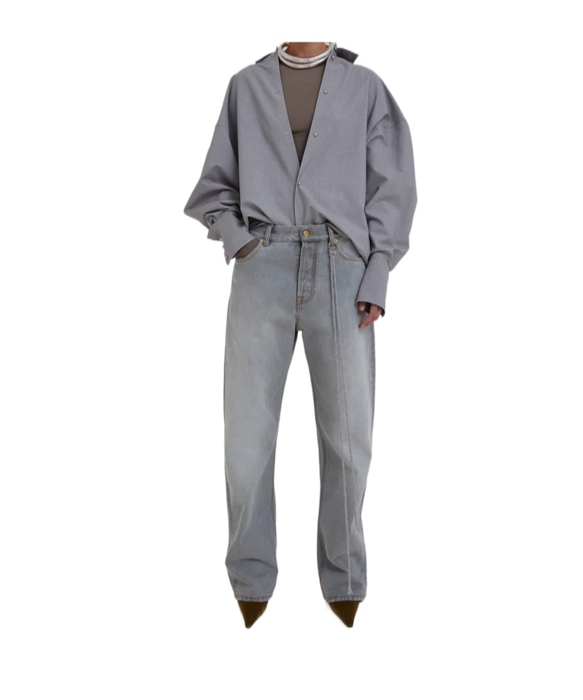 Darkpark Relaxed Fit Denim In Gray