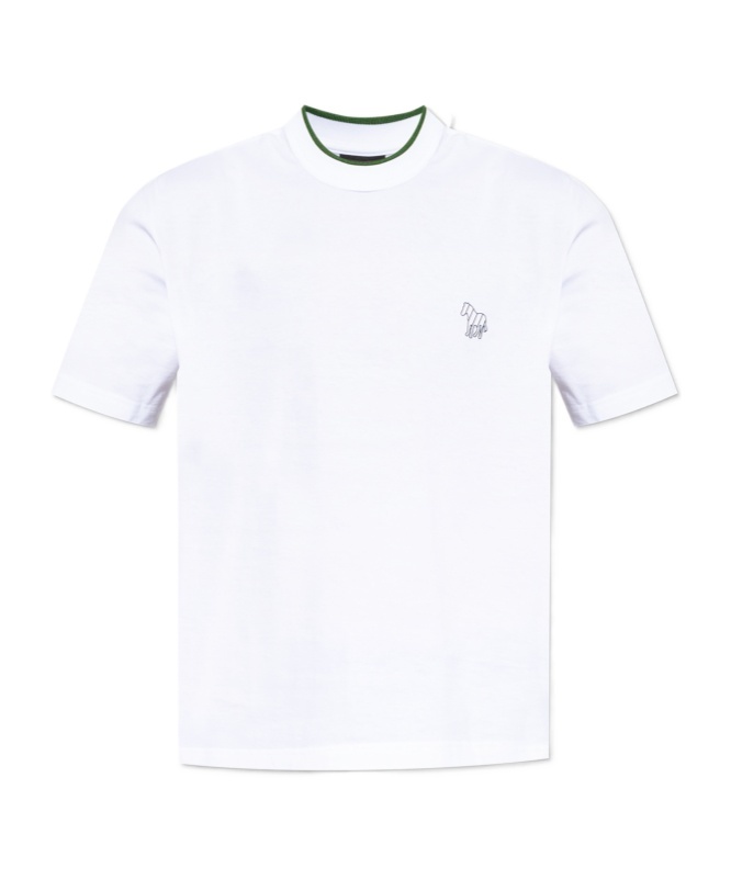 PS BY PAUL SMITH LOGO-PRINT T-SHIRT