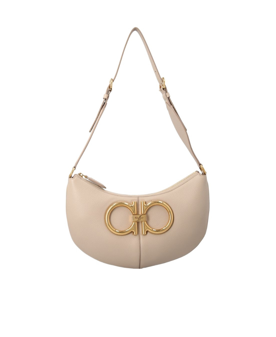 FERRAGAMO LOGO SHOULDER BAG