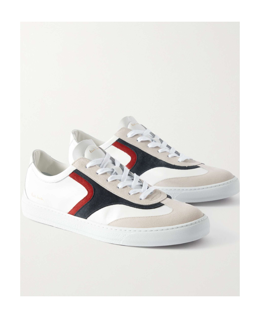 Paul Smith Multicolored Leather In White