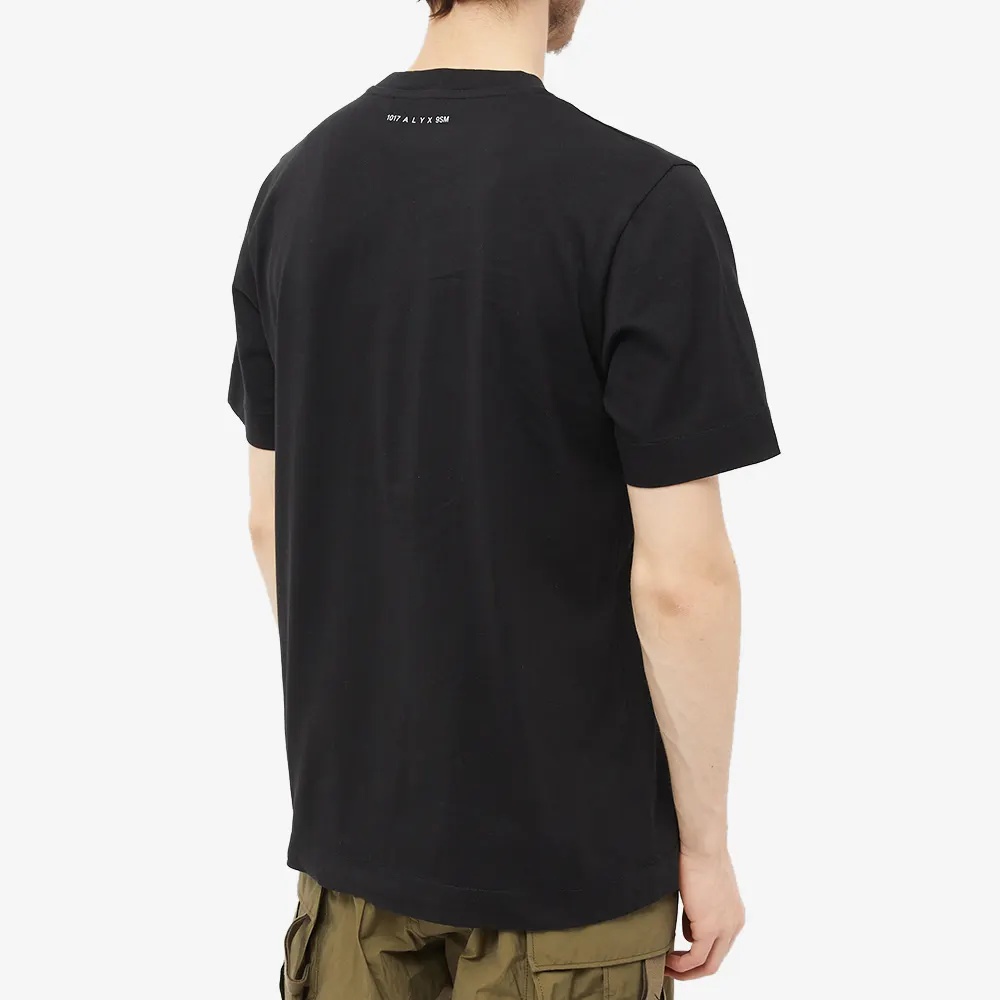 Alyx Graphic-print Short-sleeved T-shirt In Black