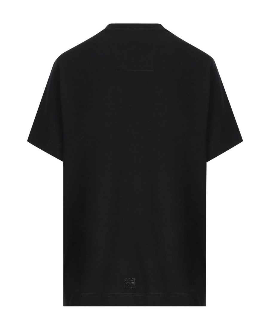 Givenchy T-shirt A Maniche Corte In Cotone. In Black