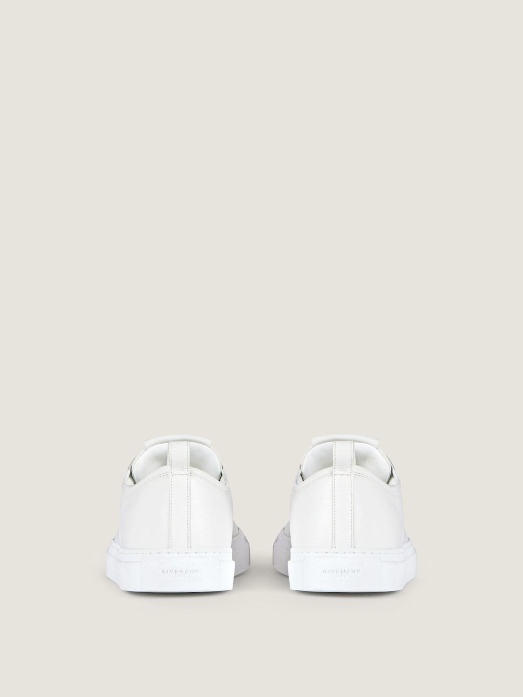Givenchy Stylish Sneakers With Pull Tab And Round Toe In White