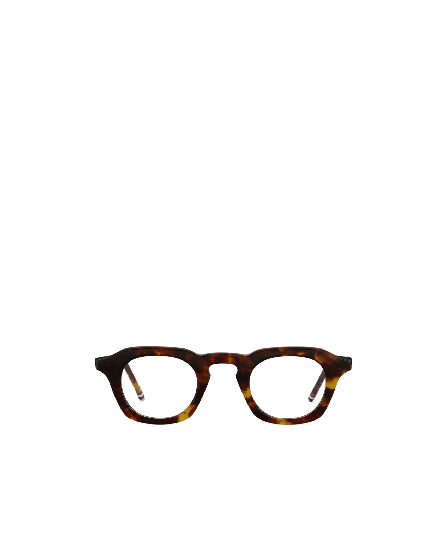 Thom Browne Tortoiseshell Square-frame Glasses In Brown