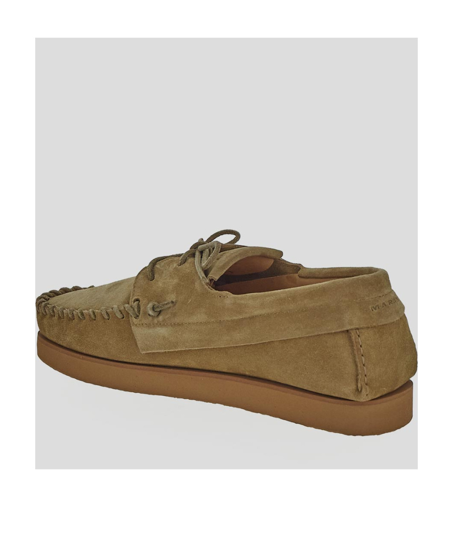 Isabel Marant Brown Suede Lace-up Shoes In Brown