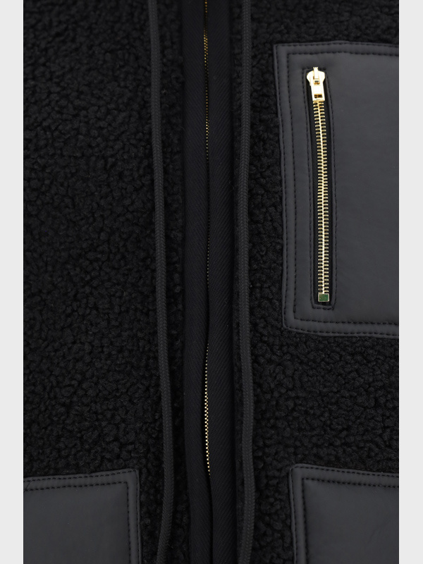 Moschino Jacket In Black